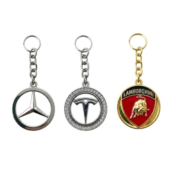 Portachiavi per auto con logo personalizzato