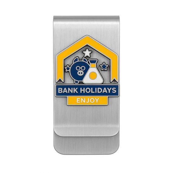 Stainless Steel Custom Money Clip with Your Own Logo