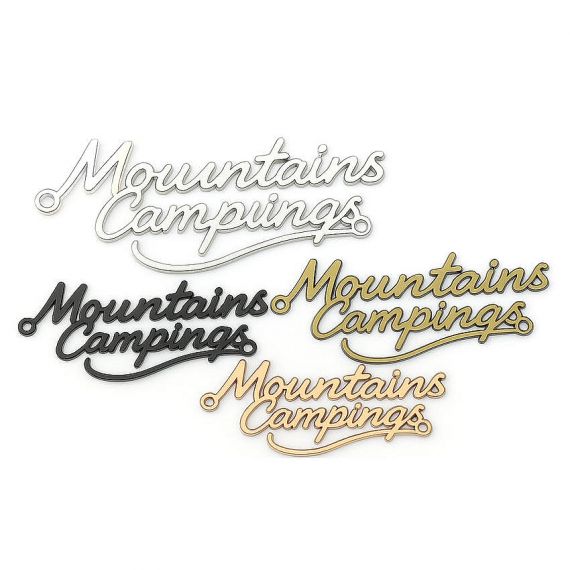 custom diet cut metal labels