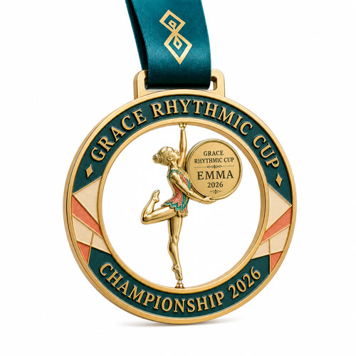 Spinning Gymnastics Medals