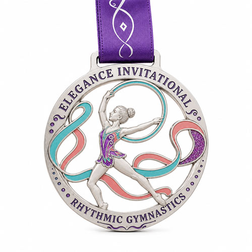 Cut-Out Hoop and Ribbon Medals