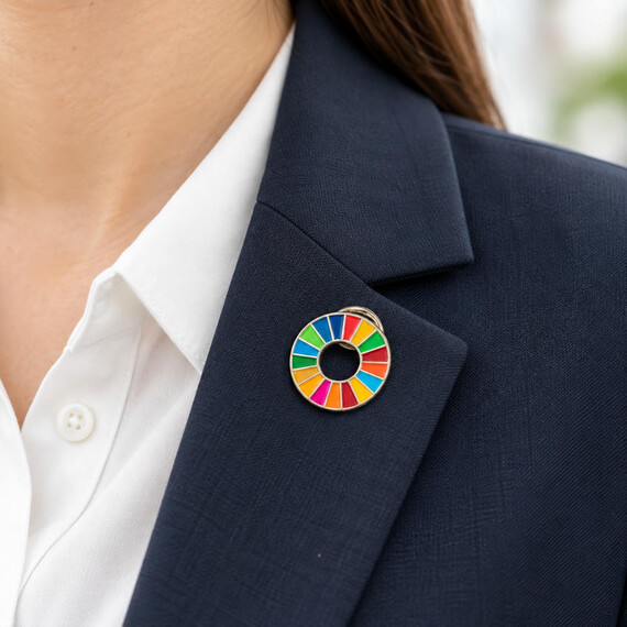 Manufacturer SDG Lapel Pins for Corporate Events and Organizations