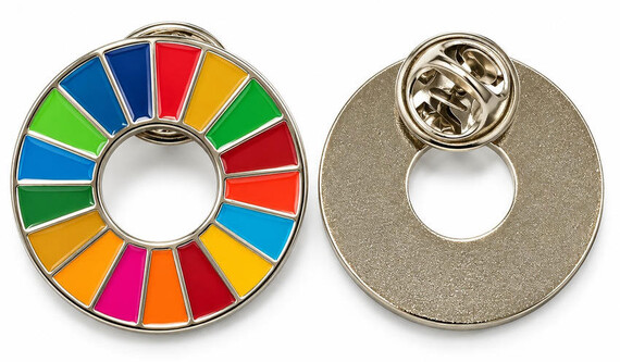 Soft Enamel SDG Lapel Pin｜PID 6475