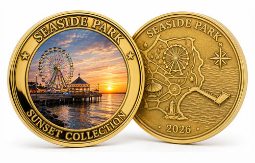 Landmark and Destination Souvenir Coins