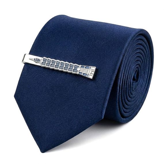 Professional Custom Metal Tie Clip with 3D Taipei 101 Building Landmark Attachment