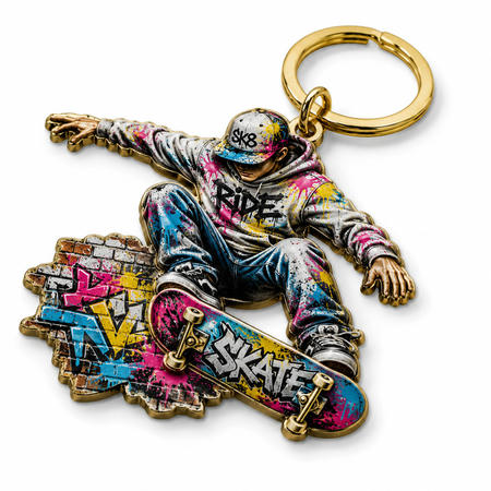 3D Keychain with Extended UV Printing