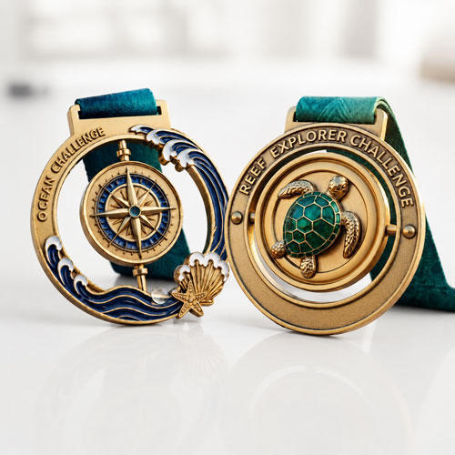 Custom Spinning Medals