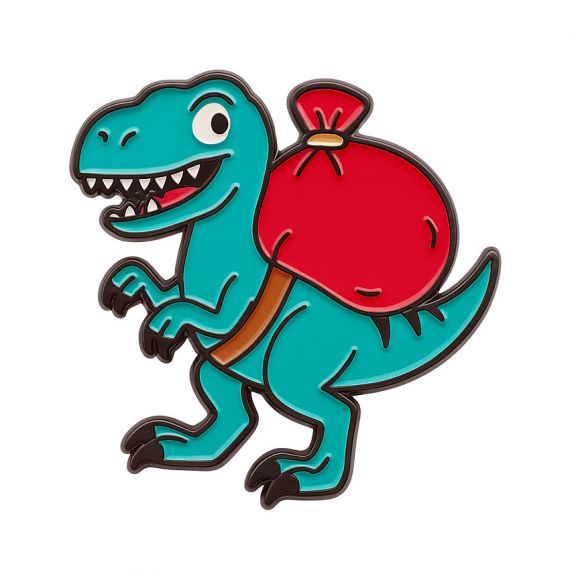 custom design cute dinosaur enamel pin for kid