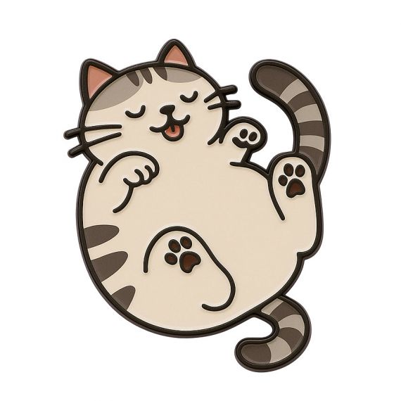 personalized cute enamel cat pin