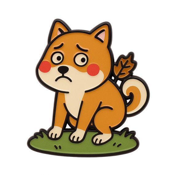 manufacture custom enamel dog lapel pin