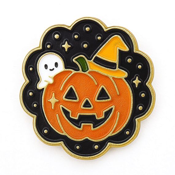 personalized soft enamel Halloween lapel pin