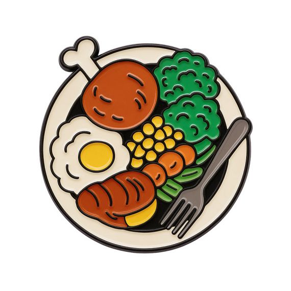 manufactuer custom logo dish lapel pin
