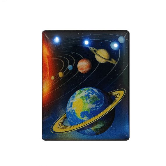 Custom glow-in-the-dark flashing pins manufactured by a certified factory