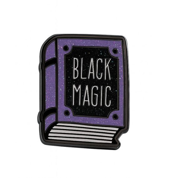 Shimmering custom-shaped enamel pins with fine glitter particles and sharp lines.