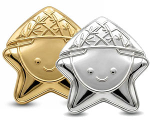 1. Gold & Nickel Silver Shiny Plating