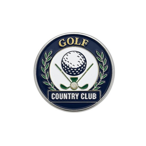 personalized iron golf ball marker for golf club
