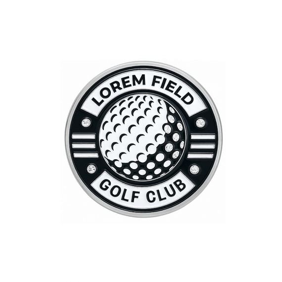 customize metal ball marker with golf team logos