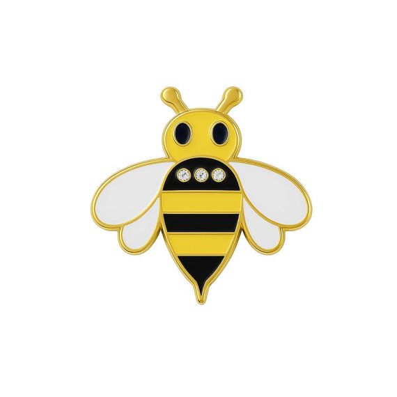 bee shape metal golf ball marker