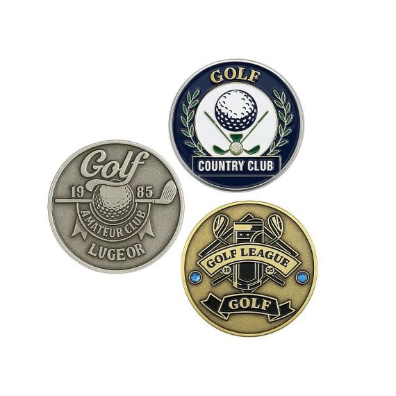 Custom Golf Ball Markers - custom iron golf ball marker for GOLF TOURNAMENT
