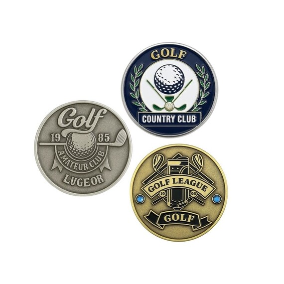 Custom Golf Ball Markers - custom iron golf ball marker for GOLF TOURNAMENT