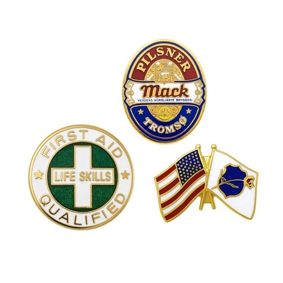 Pins de lapela de cloisonné