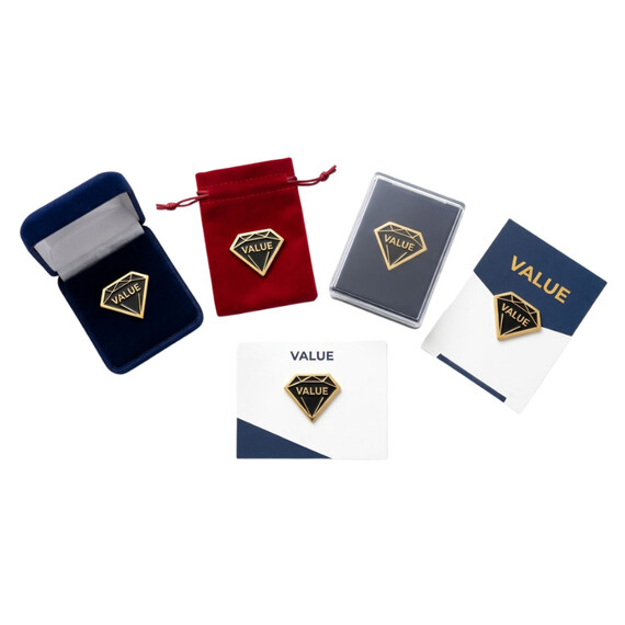 Custom Lapel Pin Packaging - B2B factory-direct assembly service for custom pins and tailored packaging
