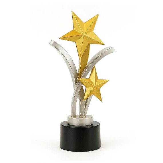 custom made metal champion trophy