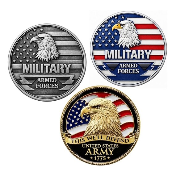 Monedas de desafío militares personalizadas