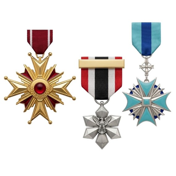 Aangepaste militaire medailles