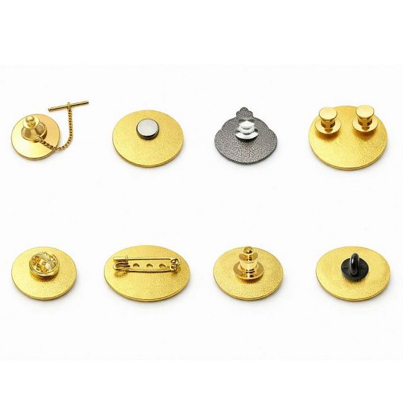 A Wide Array of Pin Clutches and Backings (Wholesale)