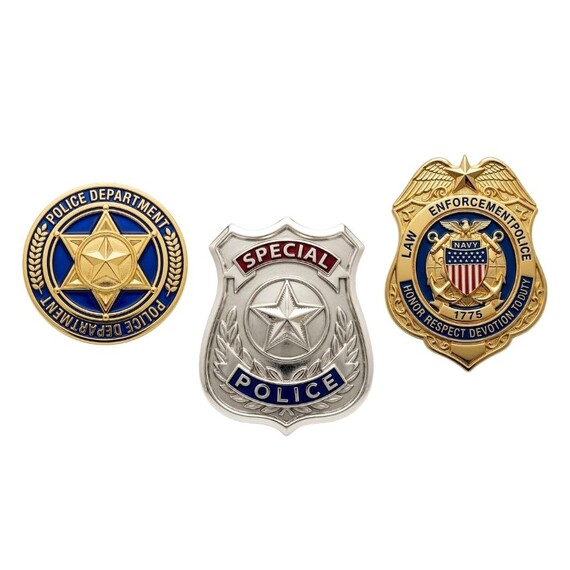 Distintivi di polizia personalizzati