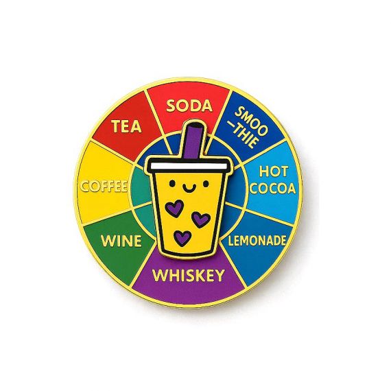 "What To Drink" boba milk tea style novelty decision spnning laep lpin manufacturer