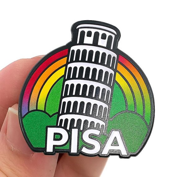 B2B wholesale UV printed pins manufactured in a custom metal pin factory in vietnam.