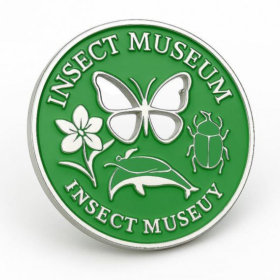 Zinc alloy insect Museum souvenir metal coin