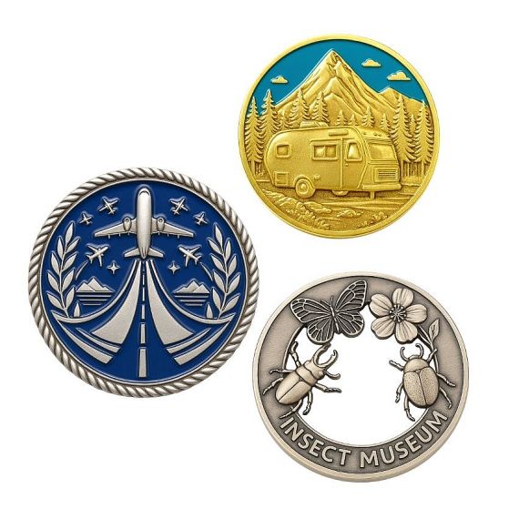 Custom Zinc Alloy Coins - Custom zinc alloy souvenir metal coins