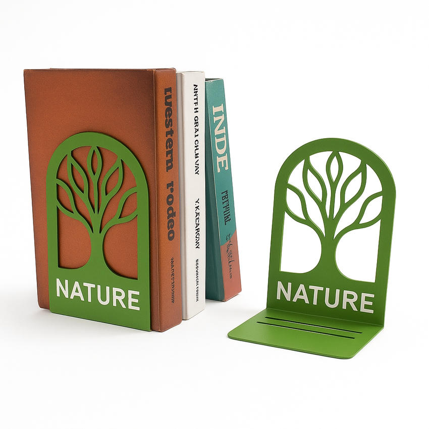 Custom Metal Bookends | Jin Jumbo Custom Metal Gifts