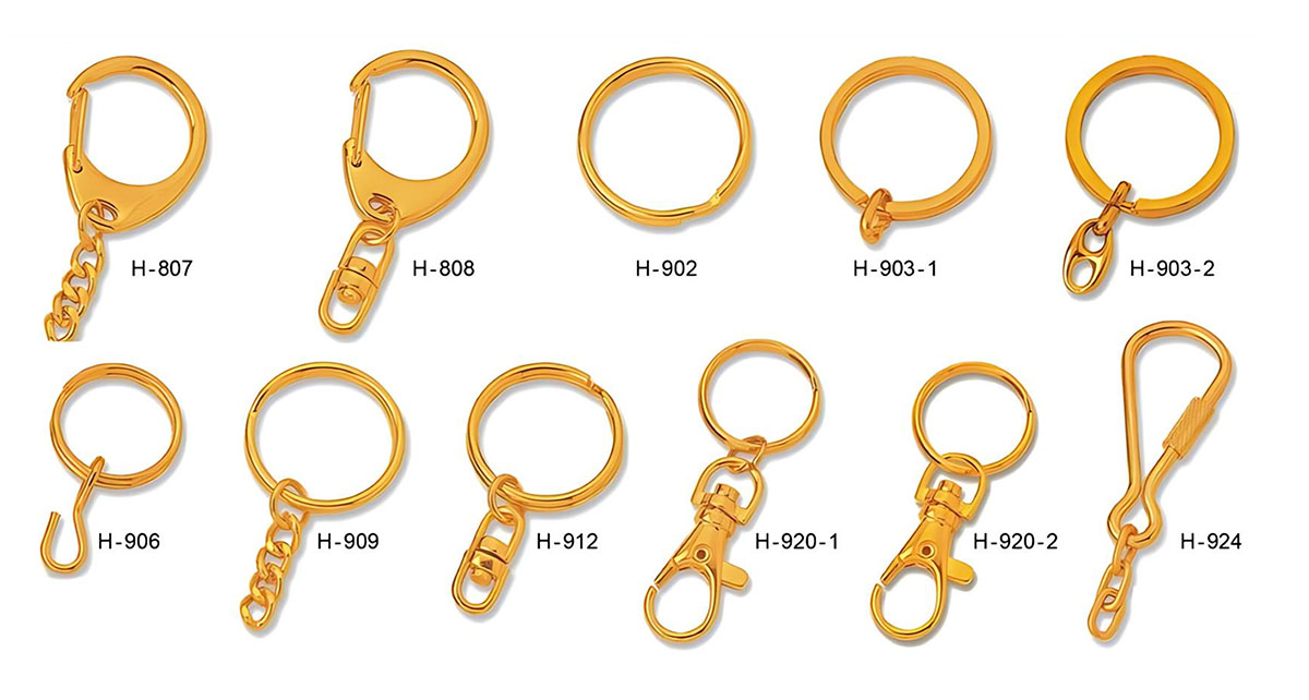 Metal Keychain Attachments | Jin Jumbo Custom Metal Gifts