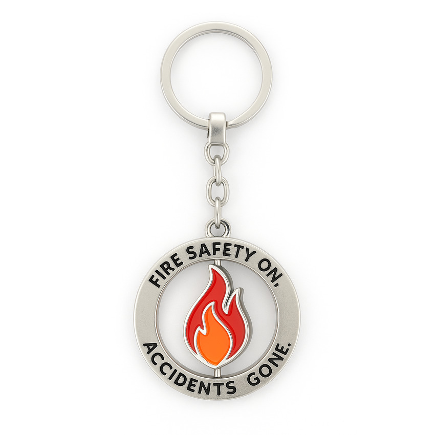 Custom Spinning Keychains | Jin Jumbo Custom Metal Gifts
