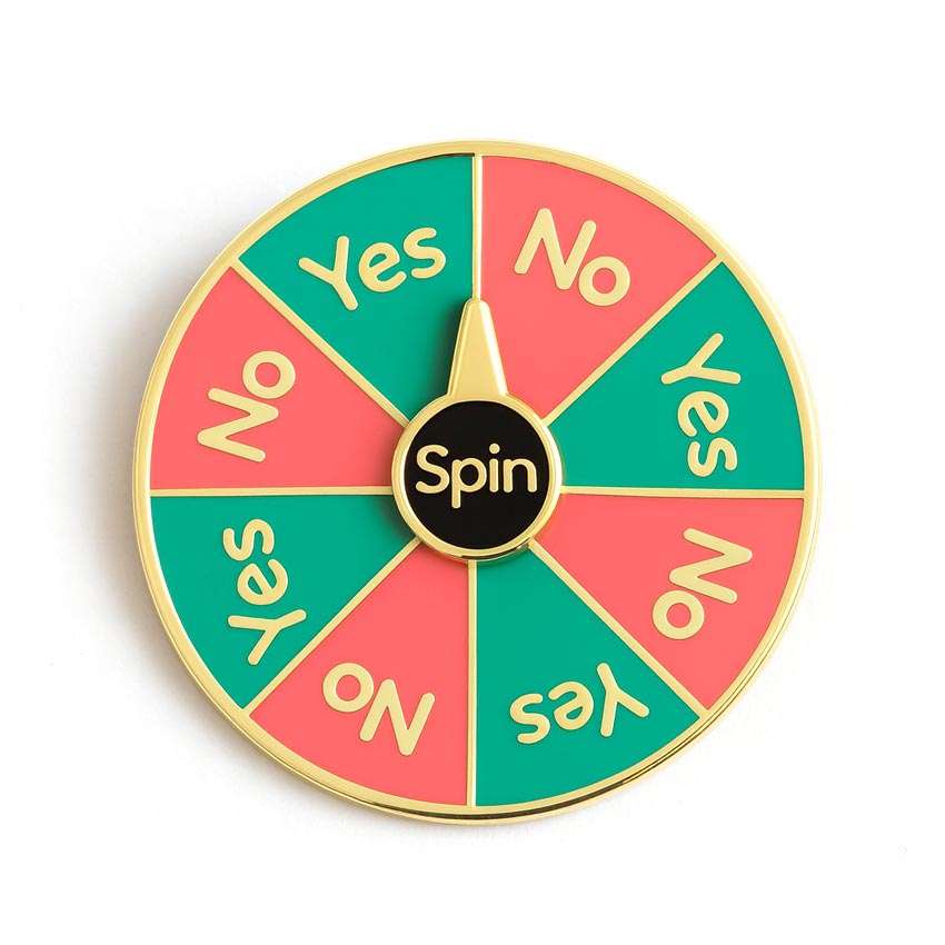 Rotating/Spinning Lapel Pins | Jin Jumbo Custom Metal Gifts