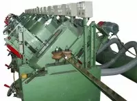 Square tube polishing machine
