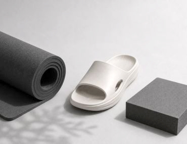 Foaming-Grade Thermoplastic Elastomer (TPE) Compounds - TOP-PELLET&reg; Foaming-Grade TPE Applications: Lightweight, High-Resilience Products with Microcellular Foam Structures.