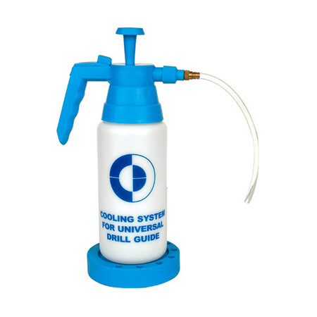 噴水壺 - 含底座噴水壺提供塑膠管和噴霧器兩種冷卻方式。適用於鑽孔和搪孔的工具。