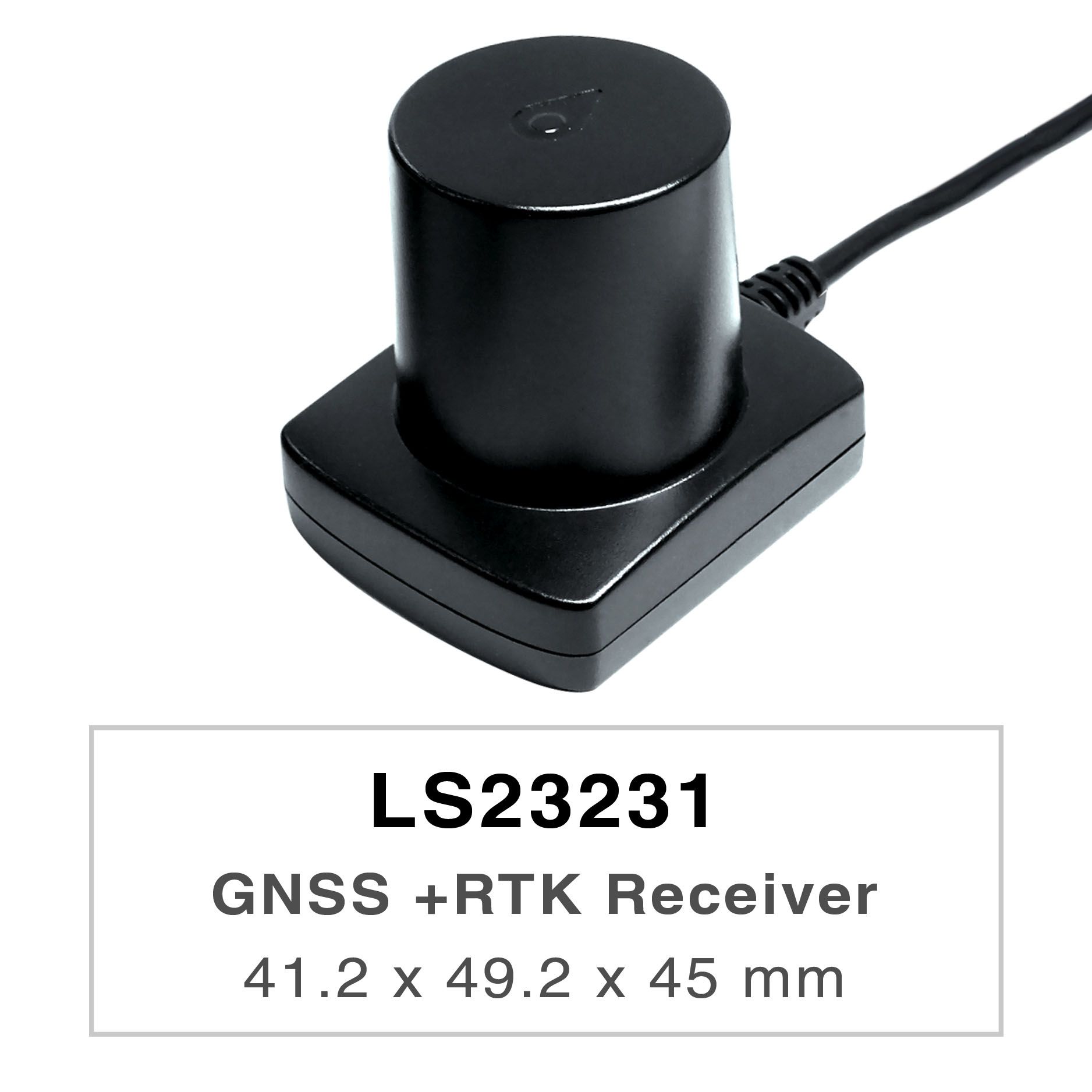 LS23231 is a dual-frequency GNSS RTK receiver designed for Pixhawk2-based drone.