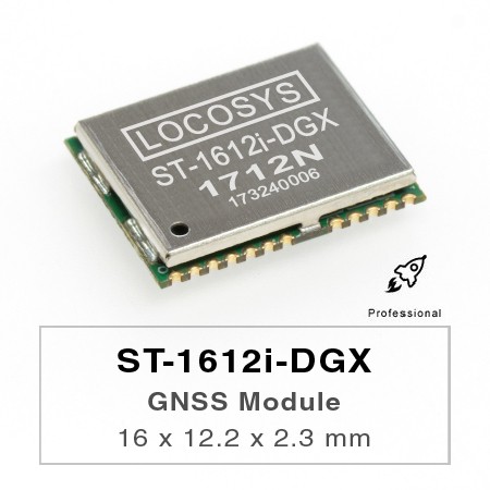 The LOCOSYS ST-1612i-DGX Dead Reckoning (DR) module is the perfect solution for automotive application.