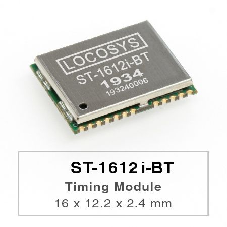 ST-1612i-BT module can simultaneously acquire and track multiple satellite constellations that include GPS, GLONASS.