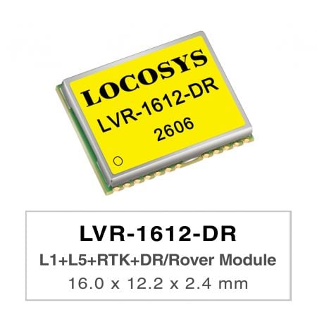 LVR-1612-DR ( L1+L5+RTK+DR/Rover ) - LVR-1612-DR
