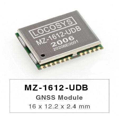 MZ-1612-UDB - LOCOSYS MZ-1612-UDB dead reckoning (DR) module is the perfect solution for automotive application.