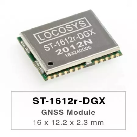ST-1612r-DGX - El módulo LOCOSYS ST-1612r-DGX Dead Reckoning (DR) es la solución perfecta para aplicaciones automotrices.