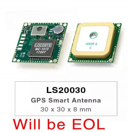 LS20030~2 - LS20030/31/32 series products are complete GPS smart antenna receivers, including an embedded antenna and GPS receiver circuits, designed for a broad spectrum of OEM system applications.