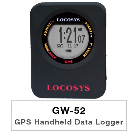 GW-52 - GW-52 ist ein GPS-Instrument, das für die Geschwindigkeitsmessung mit GPS-Doppler optimiert ist.